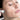 Ere Perez Eco Vegan Multi-Purpose Brush, foundation applied with brush to cheeks