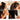 Model applying product to hair