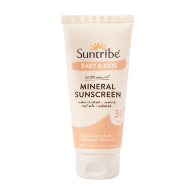 Suntribe Baby & Kids Organic Mineral Sunscreen SPF30