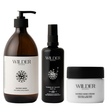 Wilder Botanics Sacred Body Trio