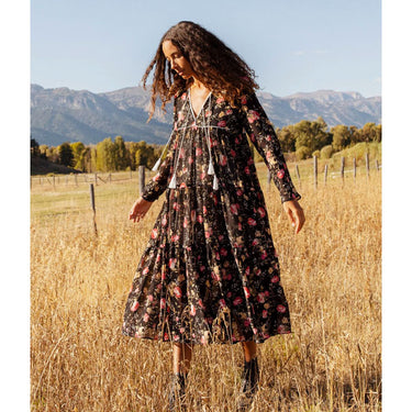 Christy Dawn Paloma Night Chintz Maxi Dress