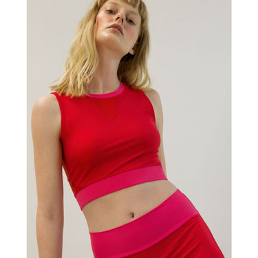 Go As U R Halter Red | Sustainable Activewear | Instore & Online UK