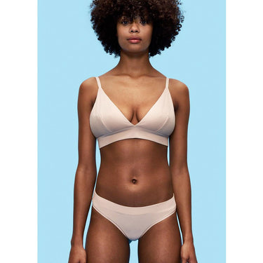 Organic Basics Thong 2-Pack Rose Nude | Organic Underwear | Content UK