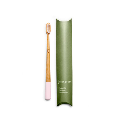 Truthbrush Petal Pink Medium | Sustainable Living | Content Beauty