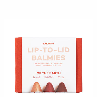 Axiology Balmie Set - Of the Earth | Plastic Free Makeup 
