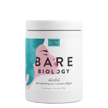 Bare Biology Skinful Pure Marine Collagen Powder | Natural Supplements