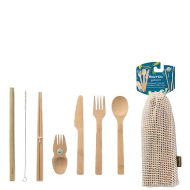 Slice Of Green Eat/Drink Tool Kit | Reusable Utensils | Eco-Friendly Cutlery Set