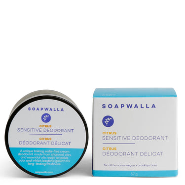Soapwalla Sensitive Deodorant Cream Citrus | Natural Deodorant UK