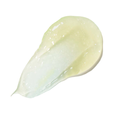 Swatch of clear gel of Boucleme Scalp Exfoliating Shampoo