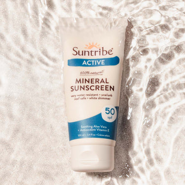 Suntribe Active Organic Mineral Sunscreen SPF50