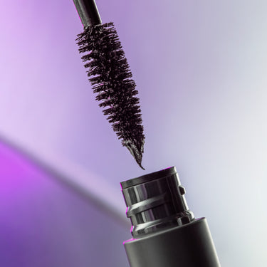 Open tube of Madara Infinite Lash Mascara showing the brush