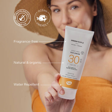 Green People Scent Free Body Sun Cream SPF30