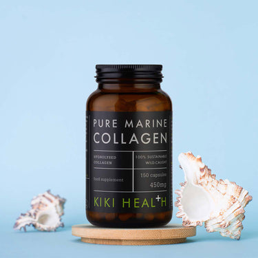 Kiki Health Collagen Pure Marine Capsules with seashells