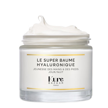 Kure Bazaar Super Hyaluronic Hand Balm with lid open