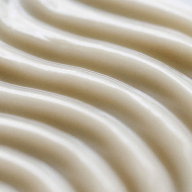 Close-up swatch of Mara Clear Skin Mineral Milk texture