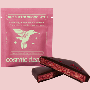 Cosmic Dealer Nut Butter Chocolate - Raspberry & Macadamia