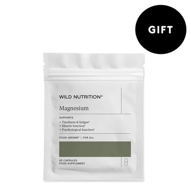 Free Magnesium Pouch When You Shop Wild Nutrition