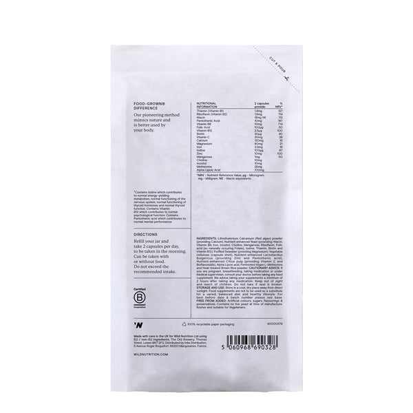 Wild Nutrition Energy Support Refill