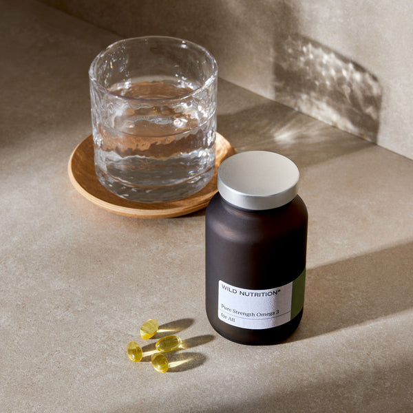 Wild Nutrition Pure Strength Omega 3 Natural Supplements UK