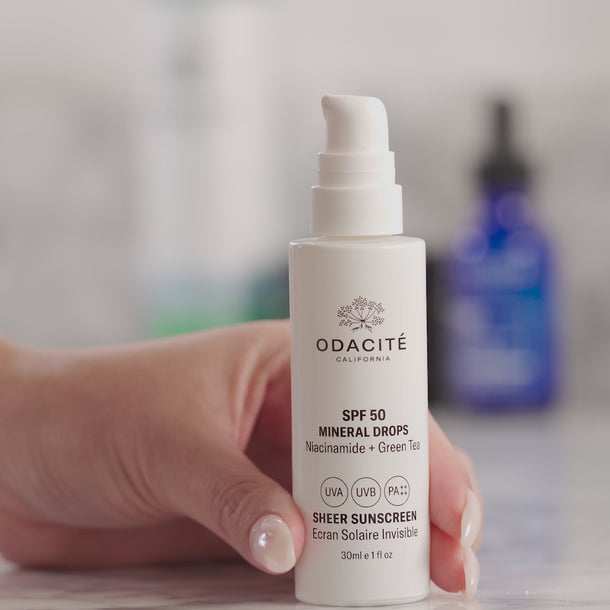 Odacite SPF50 Sheer Mineral Sunscreen Drops