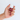 Kure Bazaar Tea Rose Nail Polish, deep maroon on nails
