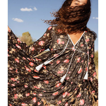 Christy Dawn Paloma Night Chintz Maxi Dress