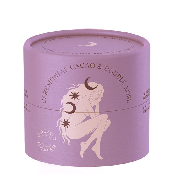Cosmic Dealer Organic Tea - Ceremonial Cacao & Double Rose
