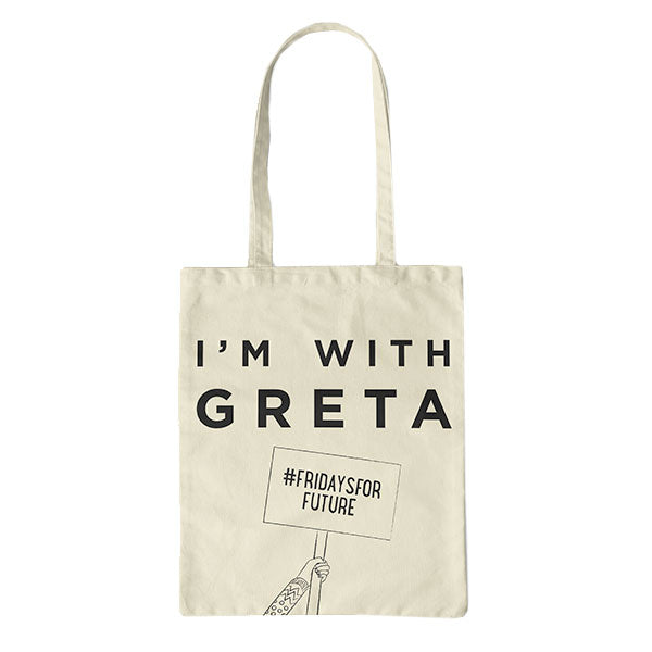 Greta Bag Black | Cotton Shopper Bag | Content UK