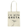 Greta Bag Black | Cotton Shopper Bag | Content UK