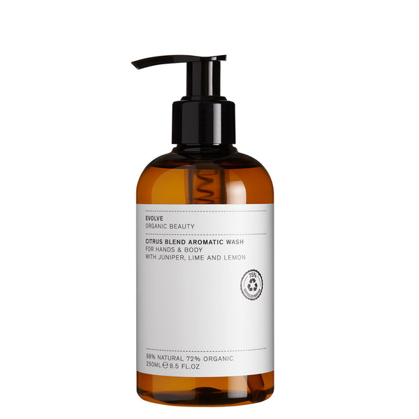 Evolve Citrus Aromatic Body Wash | Vegan Body Wash UK | Content