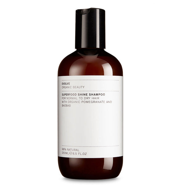 Evolve Superfood Shine Shampoo Natural Haircare UK
