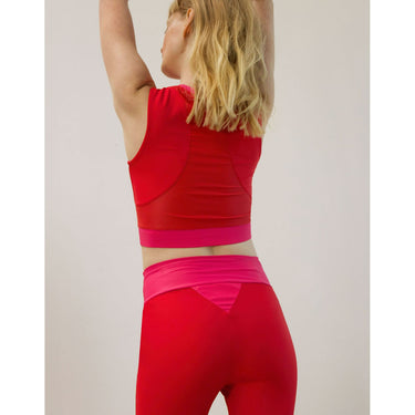 Go As U R Halter Red | Sustainable Activewear | Instore & Online UK