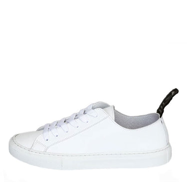Good Guys Don't Wear Leather Samo White Sneakers