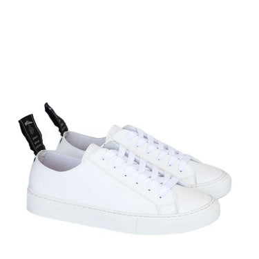 Good Guys Don't Wear Leather Samo White Sneakers