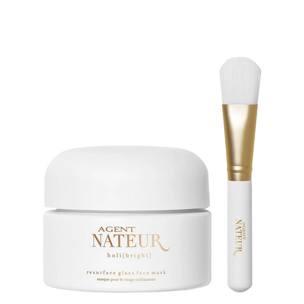 Agent Nateur Holi(bright) Resurface Glass Face Mask & Brush