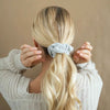 Kooshoo Organic Hair Scrunchies in Moon Shadow | Plastic Free Hair Accessories