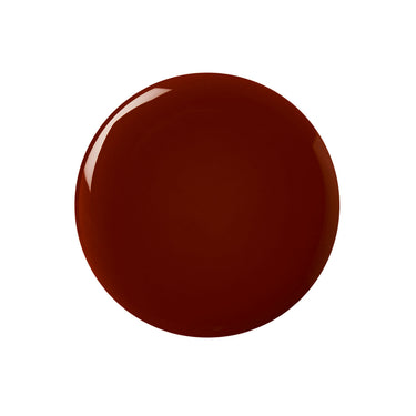 Deep red Kure Bazaar Sienna Nail Polish texture swatch