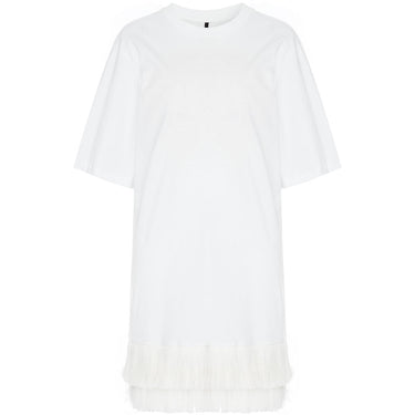 Mother Of Pearl Mackenzie T-Shirt Dress White | Organic Cotton Clothing