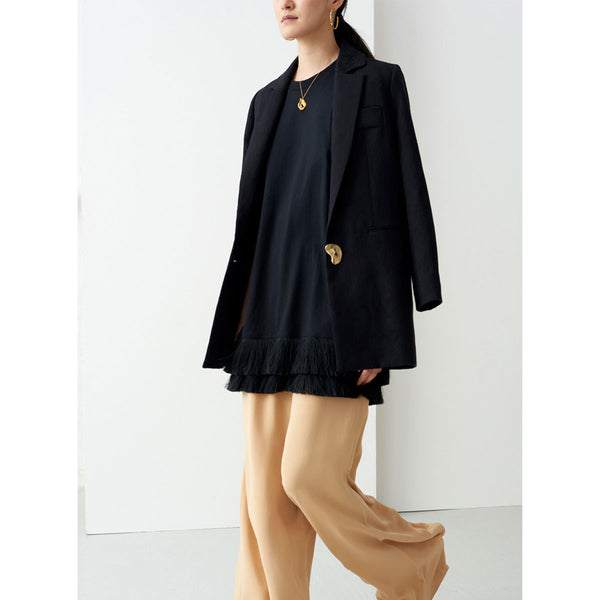 Mother Of Pearl Marlo Blazer Jacket Black | Sustainable Clothing
