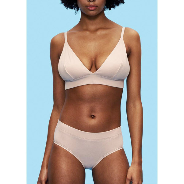 Organic Basics Bikini Briefs 2-Pack Rose Nude | Organic Cotton | Content UK