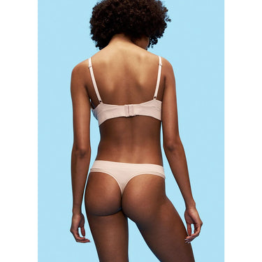 Organic Basics Organic Cotton Thong 2-Pack Rose Nude