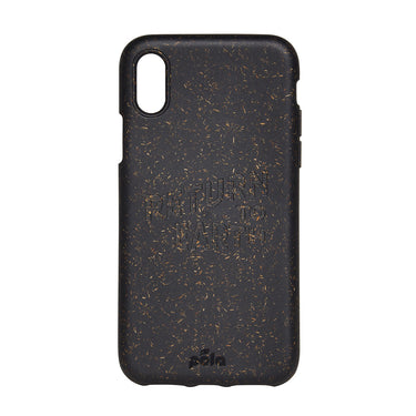 Content x Pela iPhone Case Return to Earth Black | Content Store | Sustainable