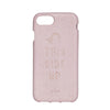Content X Pela iPhone Case This Side Up Rose Quartz | Sustainable | Content Store
