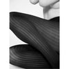 Swedish Stockings Alma Rib Tights Black | Sustainable Fashion | UK