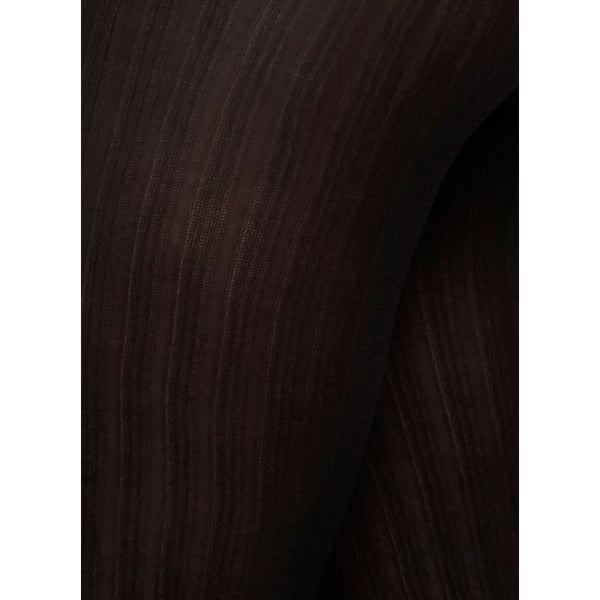 Swedish Stockings Alma Rib Tights Black | Sustainable Fashion | UK