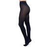 Swedish Stockings Alma Rib Tights Navy | Sustainable Tights | UK