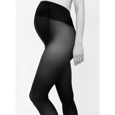 Swedish Stockings Matilda Premium Maternity Tights Black | Sustainable