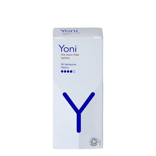Yoni Care Organic Cotton Tampons VAT FREE Sanitary UK Heavy