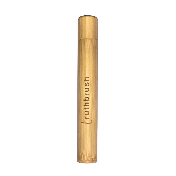 Truthbrush Bamboo Travel Case | Sustainable Living | Plastic Free | Content Beauty