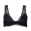 Woron Onyx Lace Trimmed Bra